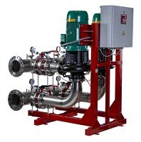 Установка пожаротушения WILO CO 2 BL 50/140-7,5/2/SK-FFS-R WILO