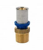 Пресс муфта НР 1/2"х20