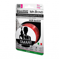 Лента универсальная Mr.Bond самовулканизирующаяся QS SMART, 25,4мм*3м*0,5мм, красный Лента универсальная Mr.Bond самовулканизирующаяся QS SMART, 25,4мм*3м*0,5мм, красный