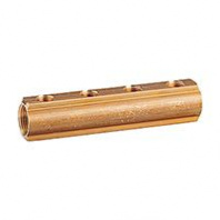 Коллектор Ду 20 - Ду 50 3/4"x1/2" /4 с отводами с внутренней резьбой распределительный Giacomini