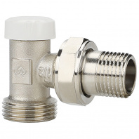 Клапан запорный VARMEGA радиаторный 1/2"x3/4"EK , угловой, VMRV03-N10415 Клапан запорный VARMEGA радиаторный 1/2"x3/4"EK , угловой, VMRV03-N10415