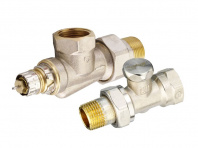 Набор термостатический для радиатора осевой Royal Thermo 1/2" Click