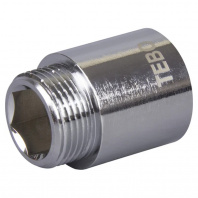 УдлинительTEBO хромированный ВН/НАР 1/2"x70 мм (18/144)