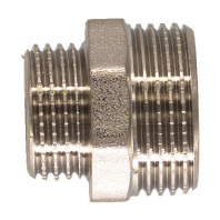 Ниппель латунный переходной 3/4"х1/2" ш/ш CTM