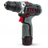 Дрель P.I.T. аккумуляторная PBM12K-10A/2 X-DRIVER (12В,25Нм, патр10 мм, 2ск, 2АКБ 1,5Ач,ЗУ,кейс) Дрель P.I.T. аккумуляторная PBM12K-10A/2 X-DRIVER (12В,25Нм, патр10 мм, 2ск, 2АКБ 1,5Ач,ЗУ,кейс)