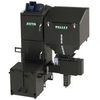Котел пеллетный ZOTA Pellet Black 16кВт 2R-300 комплект