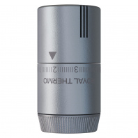Термоголовка жидкостная Royal Thermo Design М30х1,5 (серебристый) Термоголовка жидкостная Royal Thermo Design М30х1,5 (серебристый)