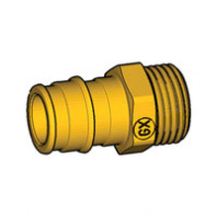 Фитинг прямой 25x3/4”M с наружной резьбой для системы GX Giacomini