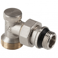 Клапан запорный угловой 1/2"х3/4" под евроконус VT.019.NER.04 Клапан запорный угловой 1/2"х3/4" под евроконус VT.019.NER.04