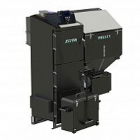 Котел пеллетный ZOTA Pellet Black 65 кВт 2R-500 комплект (корпус + мех. подачи + горелка + бункер)