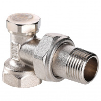 Клапан запорный угловой 3/4" (Valtec VT.019) Клапан запорный угловой 3/4" (Valtec VT.019)