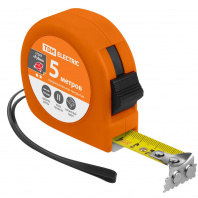 Рулетка TDM ELECTRIC Рубин 5мх19мм Рулетка TDM ELECTRIC Рубин 5мх19мм