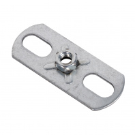 Пластина опорная SHUFT с гайкой М8 30х80х3,0 (упак.100шт)