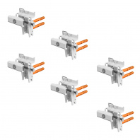 Комплект настенных кронштейнов Royal Thermo Insignia Design Fix RAL9016 х 6