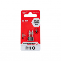 Насадка Milwaukee SHOCKWAVE PH1 25мм (упак_2) 4932430850