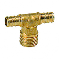 Тройник GIACOMINI с наружной резьбой 3/4"x1/2"Mx3/4"
