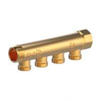 Коллектор сантехнический R580C 3/4" x 1/2" /3 (адапт. ø16 мм) Giacomini