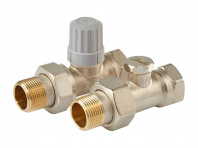 Набор термостатический для радиатора прямой ROYAL THERMO 3/4" Click