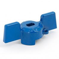 Ручка бабочка Uni-Fitt для крана 1/2", синий