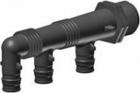 Q&E КОЛЛЕКТОР С НАРУЖНОЙ РЕЗЬБОЙ PPSU G3/4"НР, 4X16 Ц/Ц45+35ММ '10C