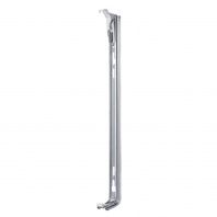 Кронштейн настенный рельсовый h500 RAL9016