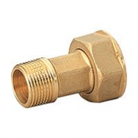 Отвод GIACOMINI с накидной гайкой для счетчиков 3/4"x1"